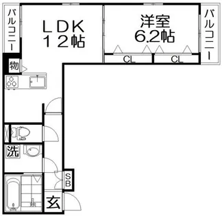 パインオーク A【2階】の間取り