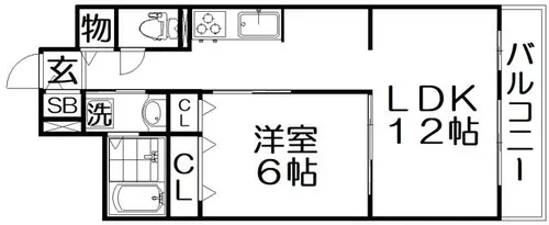 パインオーク C【2階】の間取り