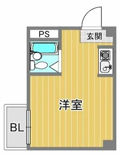 エアリーコート小阪【2階】の間取り