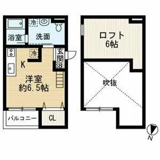 Tierra 長瀬 sta【1階】の間取り