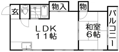 YSグリーンヒルズ【3階】の間取り
