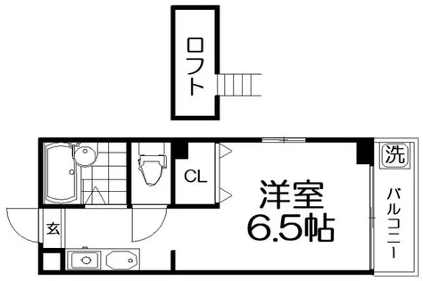 ソラーレ中宮【301号室】の間取り