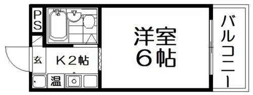シャトーHAMADA【2階】の間取り