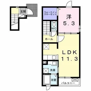 フォレスト パーク【2階】の間取り