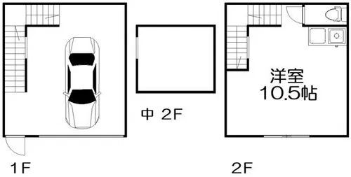 大阪府寝屋川市黒原城内町【一戸建】の間取り