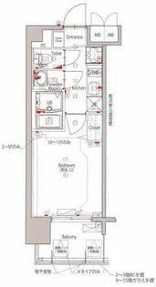 MAXIV新栄【2階】の間取り