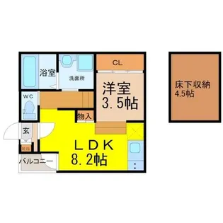 ミュンヘン【1階】の間取り