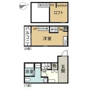 ポルト・ボヌールU Ⅱ【1階】の間取り