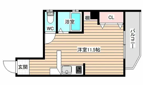 ヴィラデスト【4階】の間取り