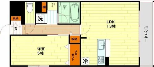 LIBRE【1階】の間取り