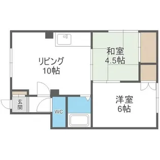 ミコーハイツ【B-2号室】の間取り