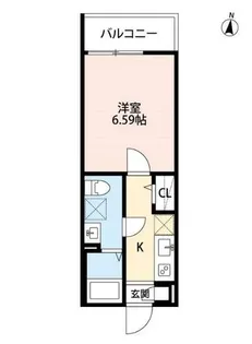 プレステージスクエア【2階】の間取り
