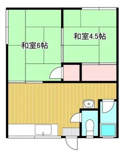 グリーンハイツ【1階】の間取り