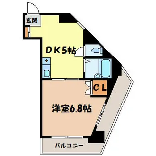 グランソワール千代田【6階】の間取り