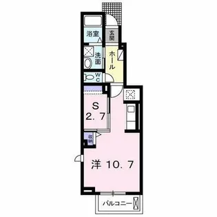 エスペランサ【1階】の間取り
