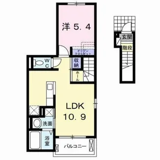 T&AドリームⅡ【2階】の間取り