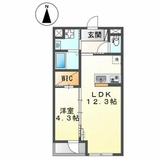 SHIZUKA BLDG【3階】の間取り