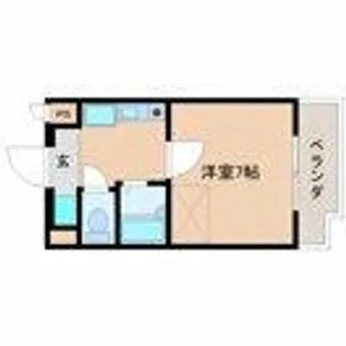 オリエンタル原町別院【2階】の間取り