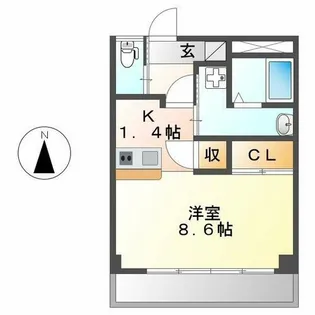 藤田ビル【3階】の間取り