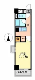 YHOスクエア【7階】の間取り