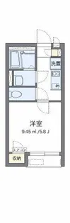 レオネクスト中田町【203号室】の間取り