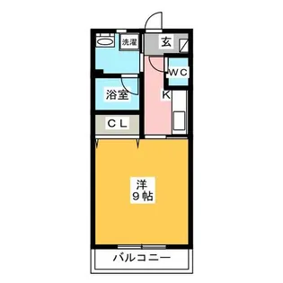 グリーンヒルズ Ⅰ【2階】の間取り