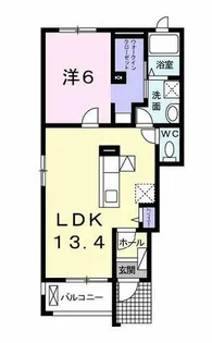 フリシュ・M Ⅱ【1階】の間取り