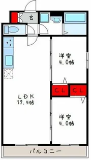 Avantio Clair【3階】の間取り