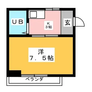 グラスペリアⅤ【3階】の間取り