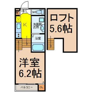ショコラン【2階】の間取り