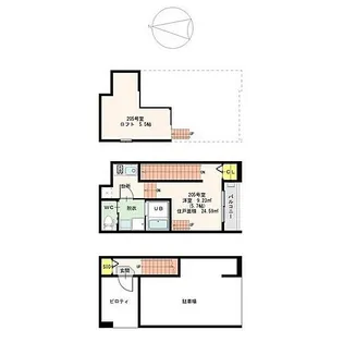 K・Dream堀田【2階】の間取り