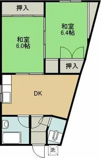 あずま荘【2階】の間取り