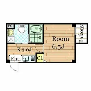 ラ・ハイール喜連【3階】の間取り