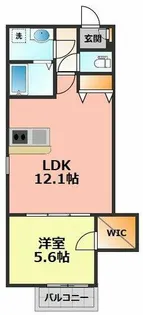 ジーメゾン清須セレーノ【2階】の間取り