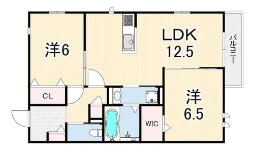 PRIMAVERA【2階】の間取り