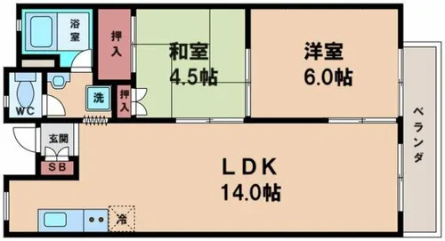 コーポあびこ【3階】の間取り