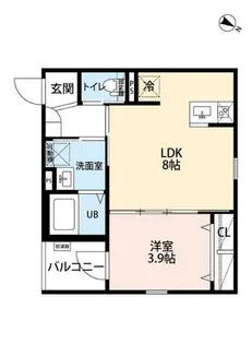 リーヴァ望が丘【3階】の間取り