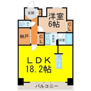 ポルタニグラ大須【12階】の間取り