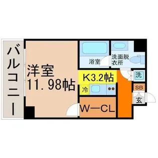 エルブ浄心【4階】の間取り