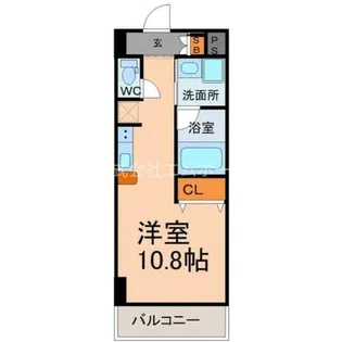セントフィオーレ神宮【4階】の間取り