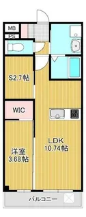 LIFEFIELD小郡Ⅱ【1階】の間取り
