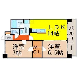 ファミール熱田【3階】の間取り