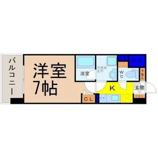 レジデンス東別院スクエア【3階】の間取り