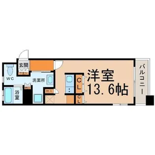 NSZEAL大曽根【14階】の間取り