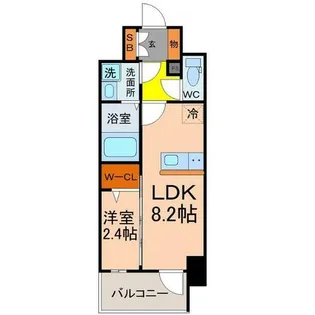 エスリード金山ル・グラン【3階】の間取り