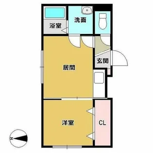 ビブレ栄通【1階】の間取り