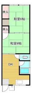 光ハイツ【2階】の間取り