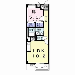 クレバーハウス【1階】の間取り