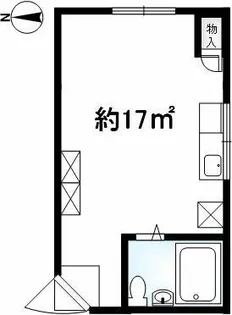 ハイツ福島【3階】の間取り