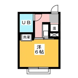 コーポ杉栄3【3階】の間取り